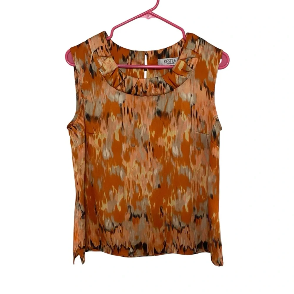 KASPER SEPERATES SLEEVELESS TOP - Picture 1 of 7